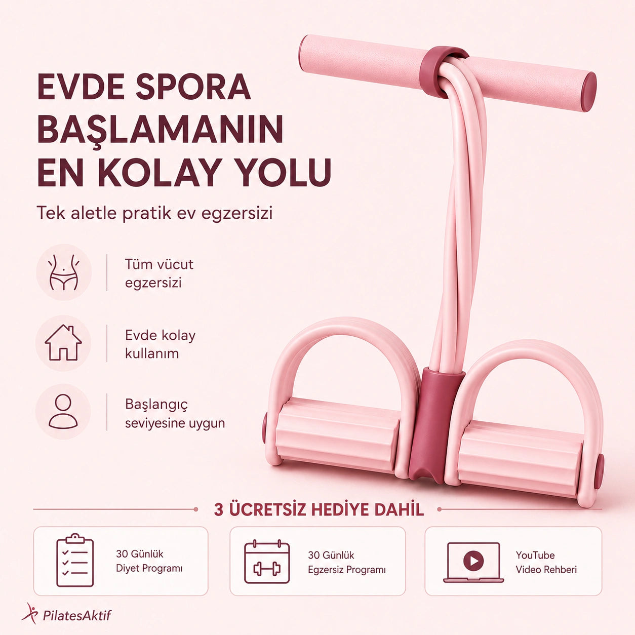 Pilates Direnç Pedalı