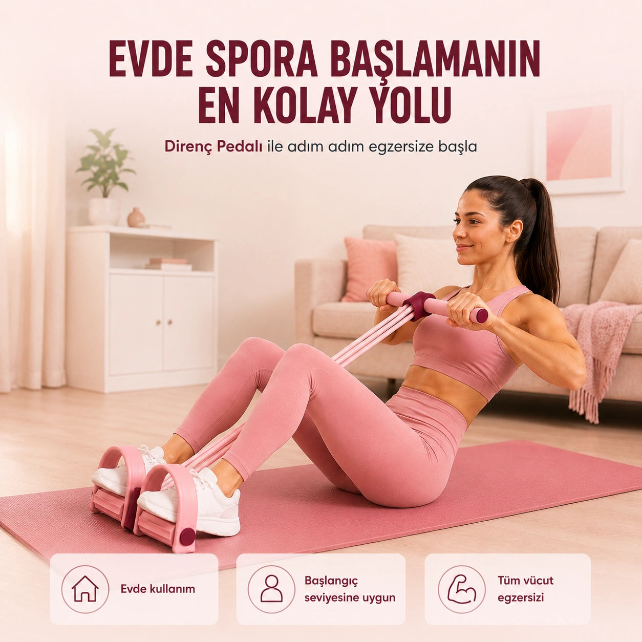 Pilates Direnç Pedalı