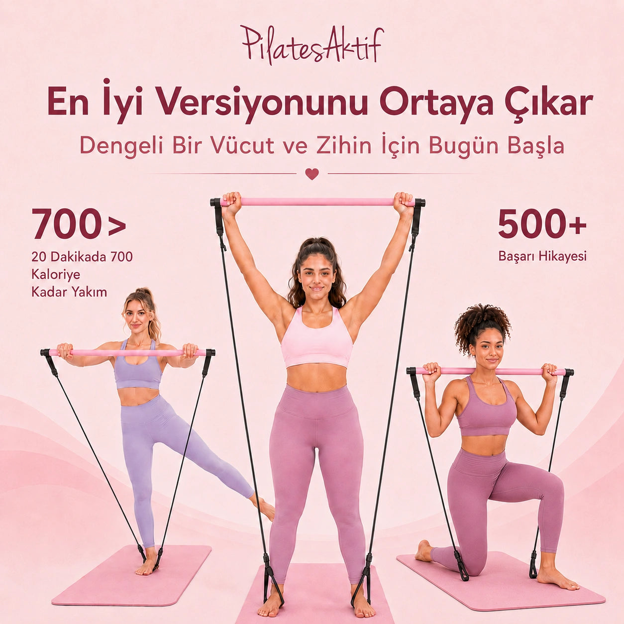 Pilates Bar Seti