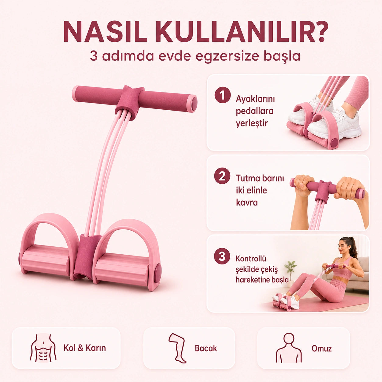 Pilates Direnç Pedalı