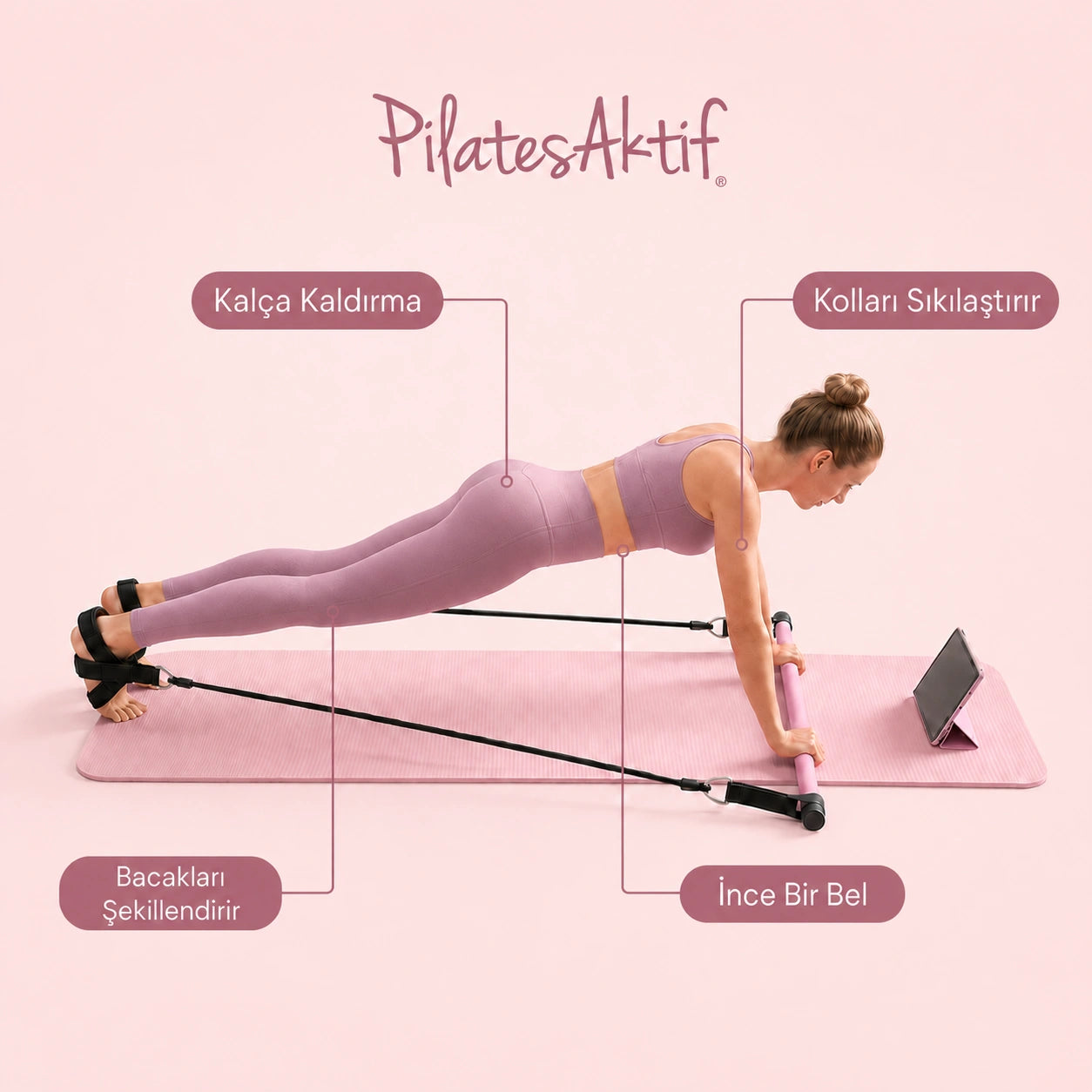 Pilates Bar Seti