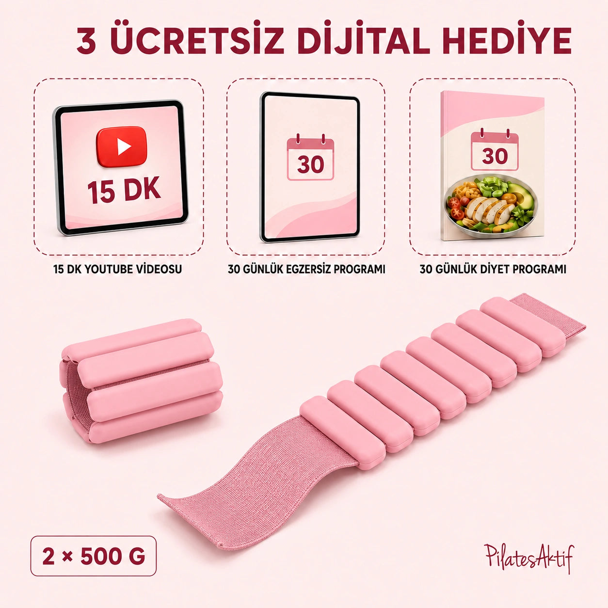 Bilek & Ayak Ağırlık Seti