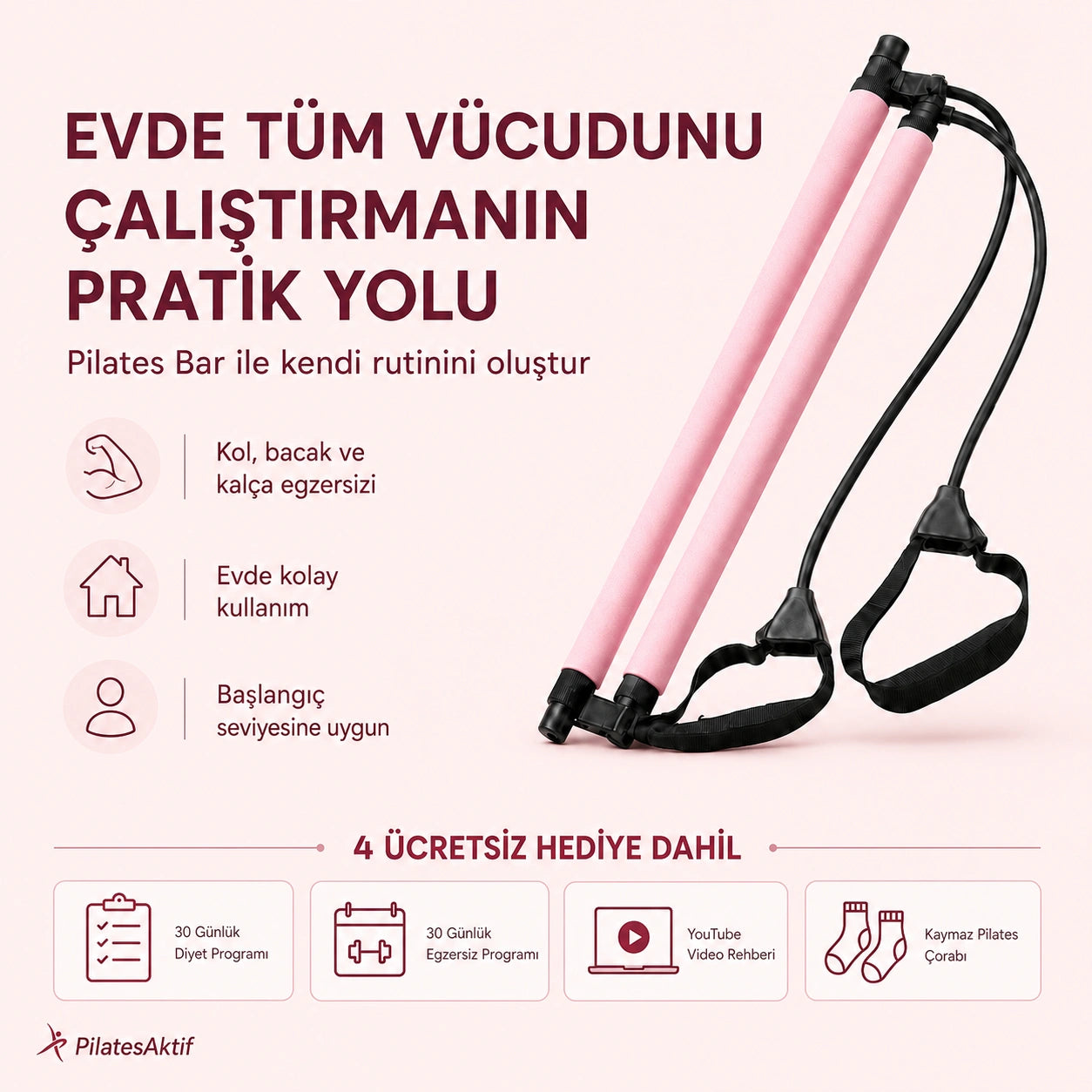 Pilates Bar Seti