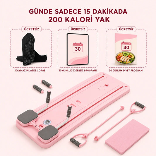 PilatesAktif Katlanabilir Akıllı Pilates Platformu
