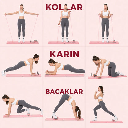 PilatesAktif Katlanabilir Akıllı Pilates Platformu