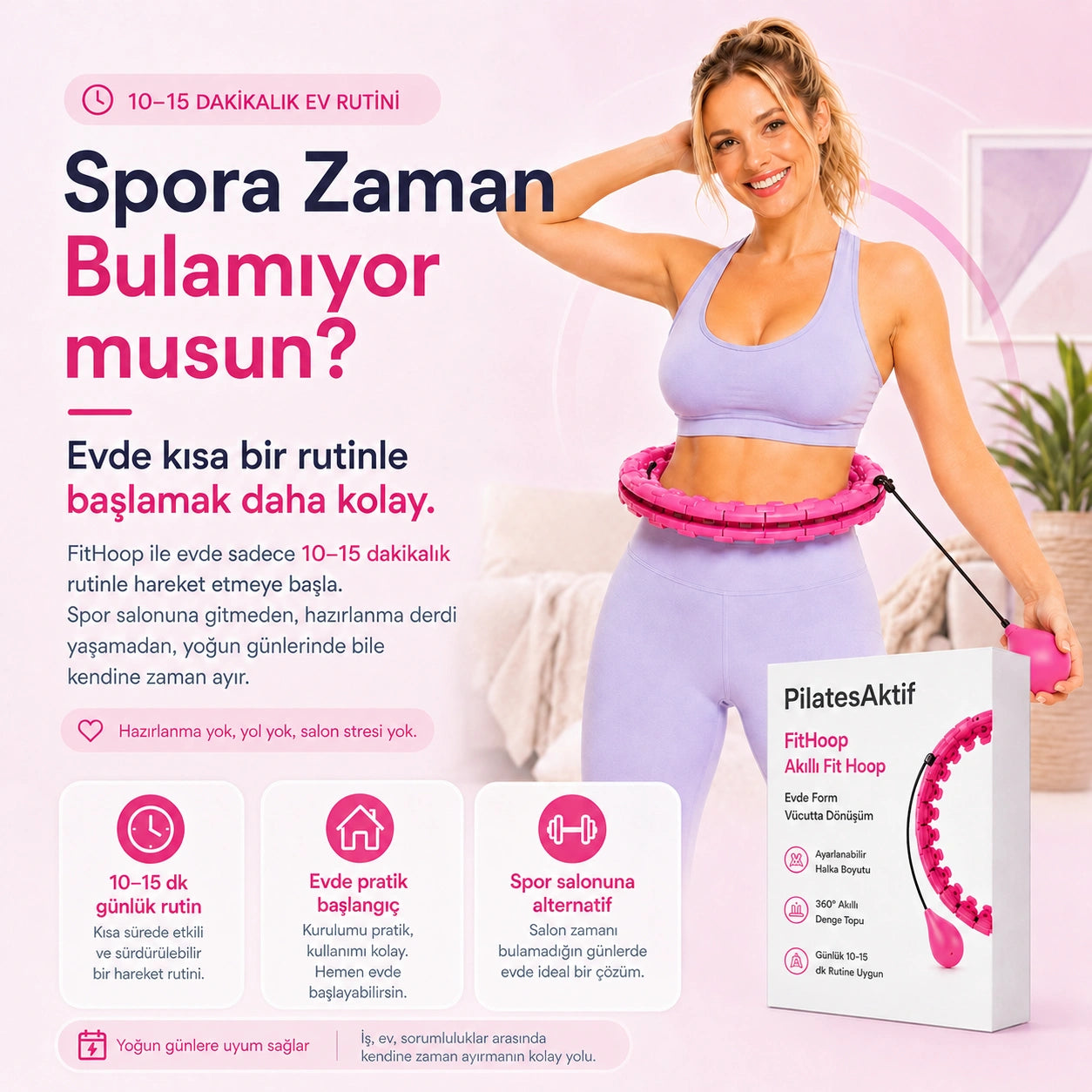 FitHoop — Spor Salonuna Gerek Yok.