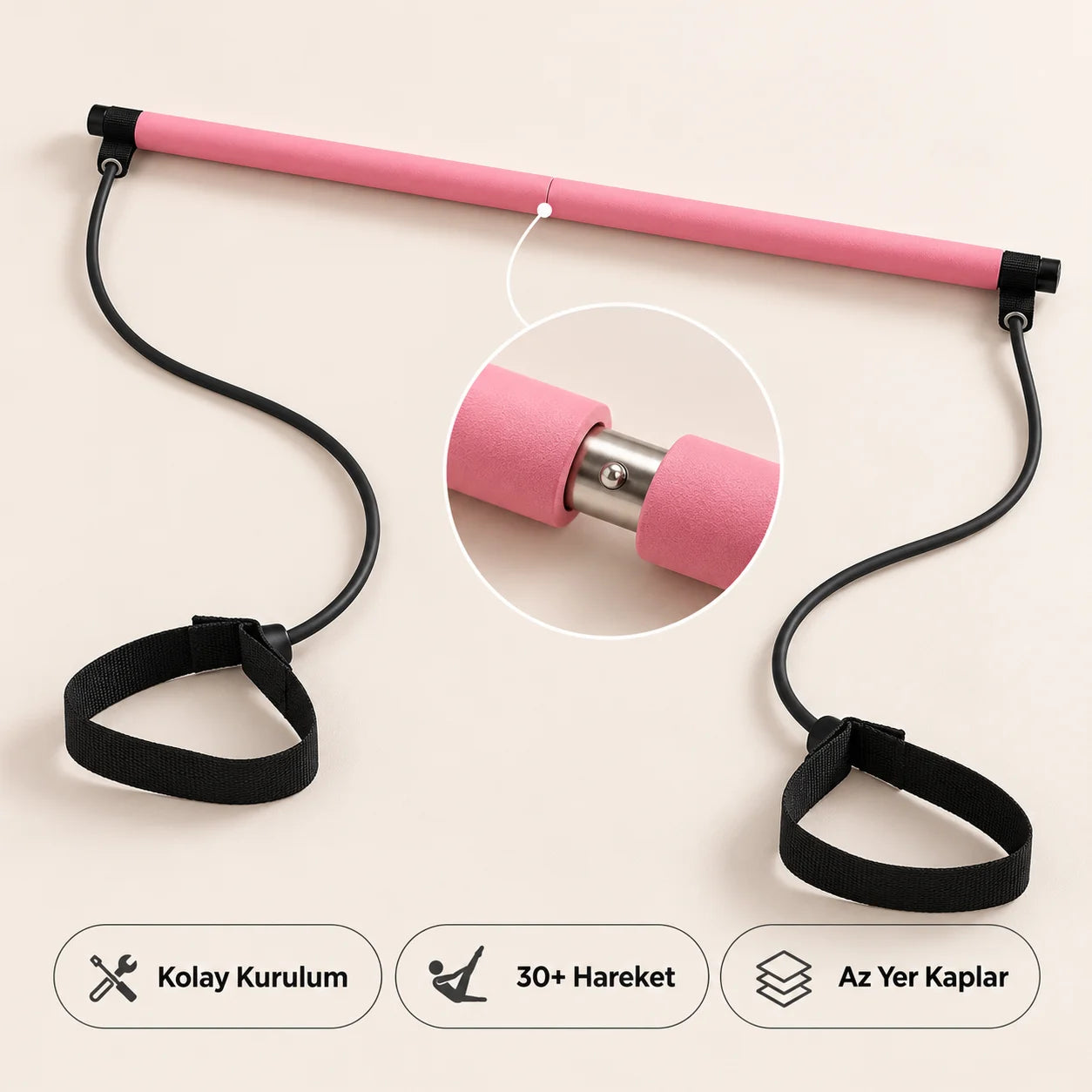 PilatesAktif Pilates Bar Seti